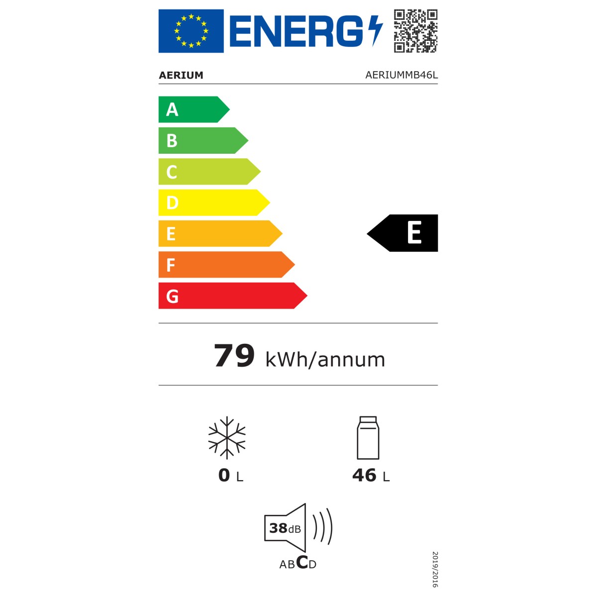 Mini lednička AERIUM MB46L Mini lednička AERIUM MB46L